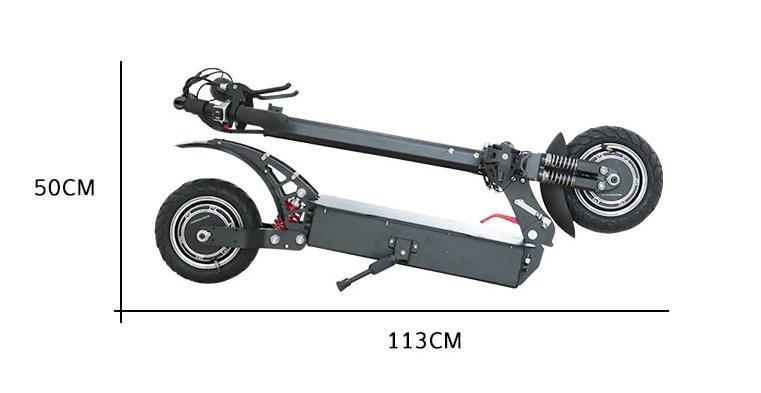 Kraftfull el scooter upp till 80 KM/H - OLIKA MODELLER