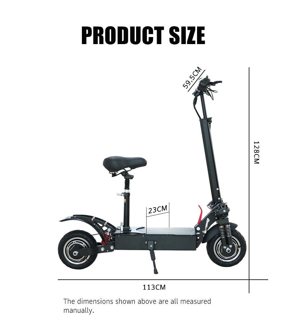 Kraftfull el scooter upp till 80 KM/H - OLIKA MODELLER